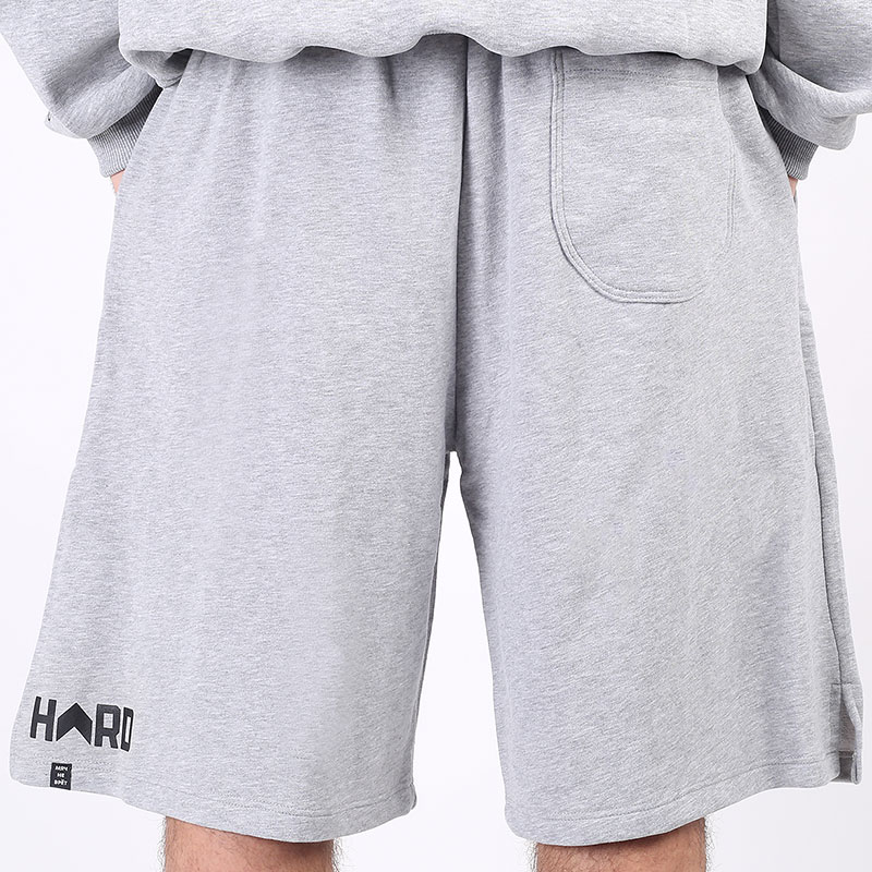 Мужские шорты Hard Blank Shorts (Hard Grey)  - цена, описание, фото 5